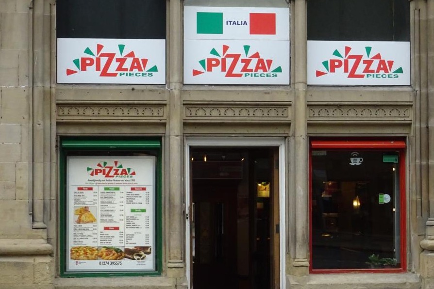 Pizza Pieces &ndash; Bradford